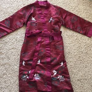 Korean/Asian/Oriental brocade robe kfashion kpop